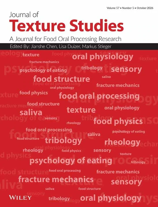 JOURNAL OF TEXTURE STUDIES journal cover
