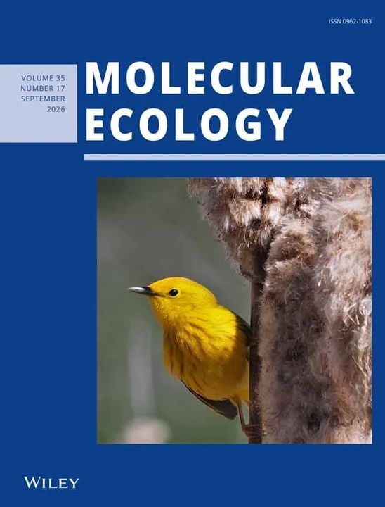 MOLECULAR ECOLOGY journal cover