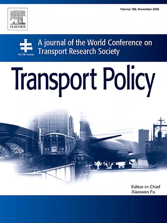 Transport Policy journal cover