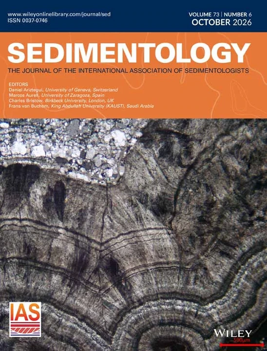 SEDIMENTOLOGY journal cover