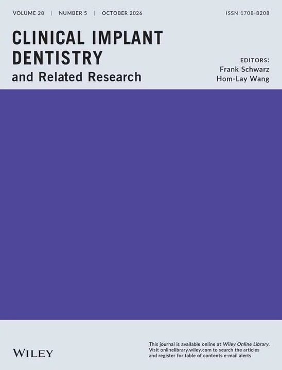 Clinical Implant Dentistry and Related Research journal cover