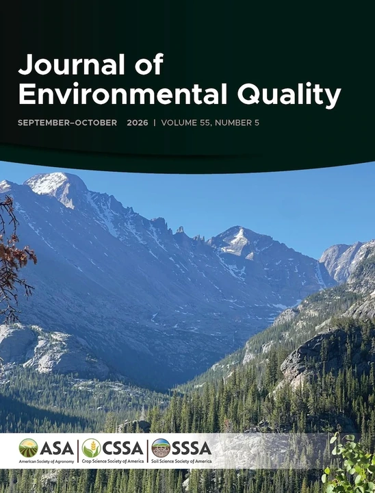 JOURNAL OF ENVIRONMENTAL QUALITY journal cover