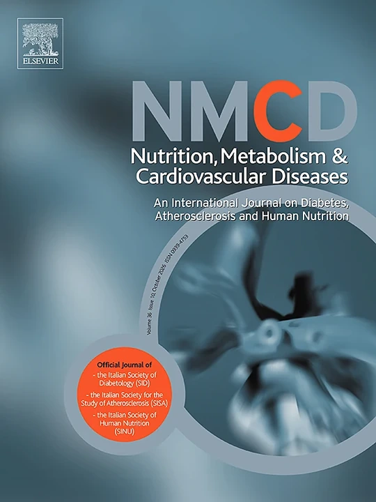 NUTRITION METABOLISM AND CARDIOVASCULAR DISEASES journal cover