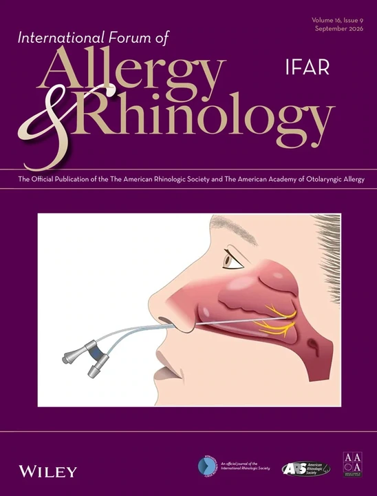 International Forum of Allergy & Rhinology 期刊封面
