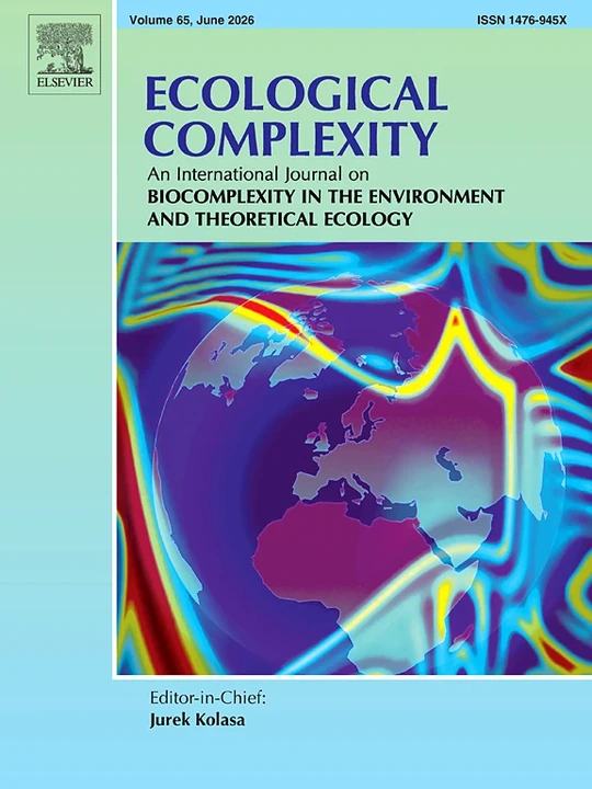 Ecological Complexity 期刊封面