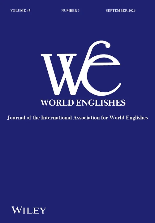 World Englishes journal cover