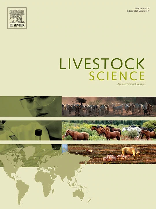Livestock Science 期刊封面