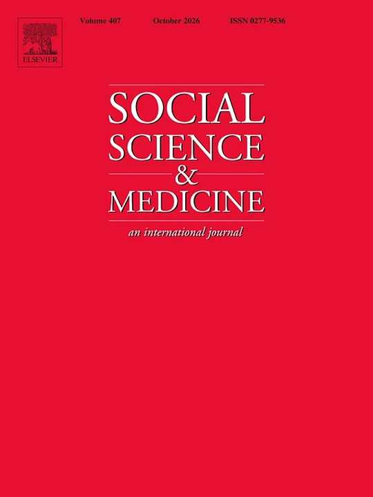 SOCIAL SCIENCE & MEDICINE 期刊封面