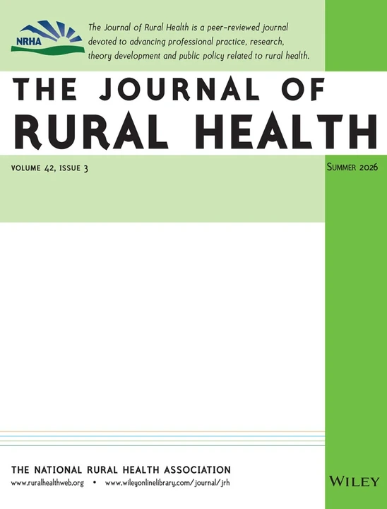 JOURNAL OF RURAL HEALTH 期刊封面