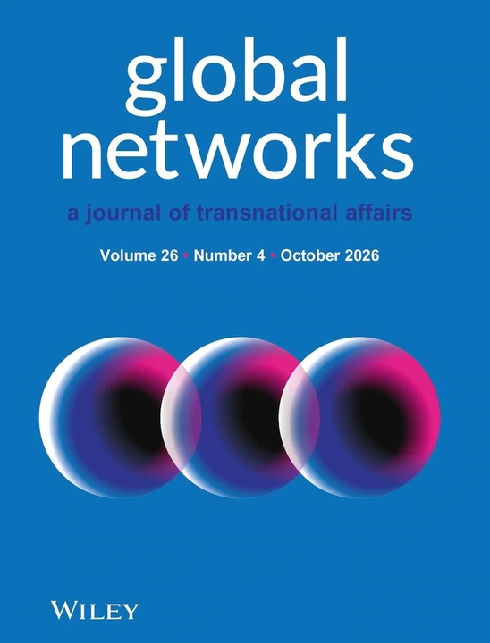 GLOBAL NETWORKS-A JOURNAL OF TRANSNATIONAL AFFAIRS journal cover