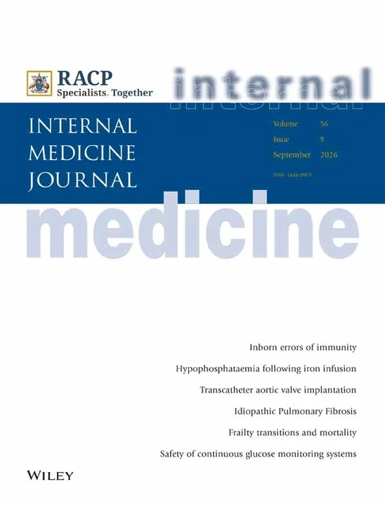 INTERNAL MEDICINE JOURNAL journal cover