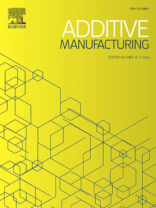 Additive Manufacturing journal cover