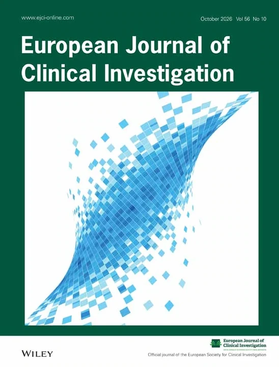 EUROPEAN JOURNAL OF CLINICAL INVESTIGATION journal cover
