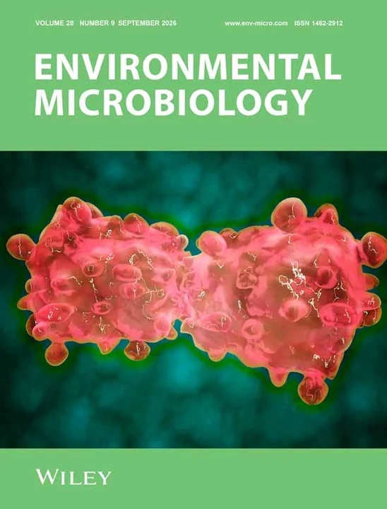 ENVIRONMENTAL MICROBIOLOGY journal cover