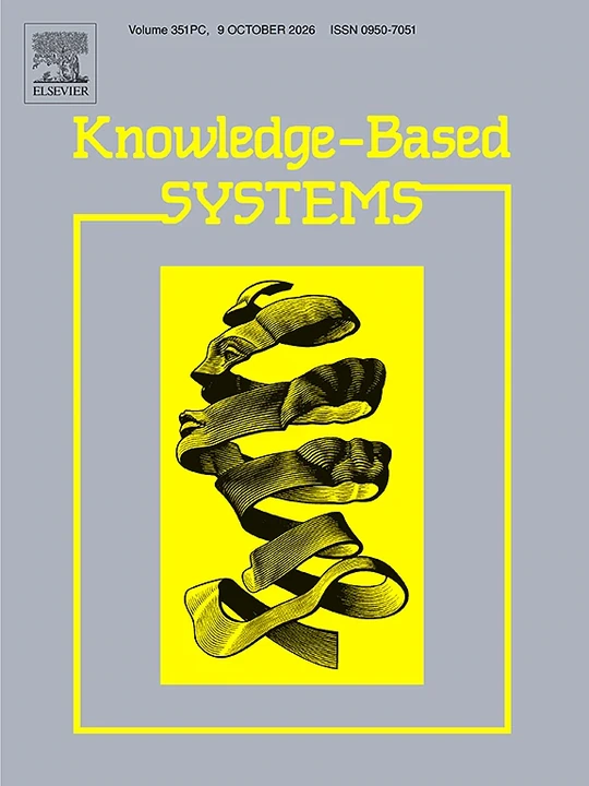 KNOWLEDGE-BASED SYSTEMS 期刊封面