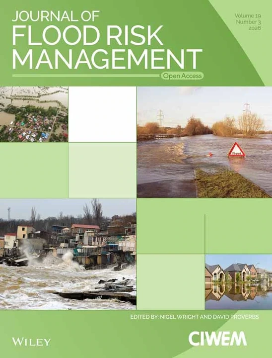 Journal of Flood Risk Management 期刊封面