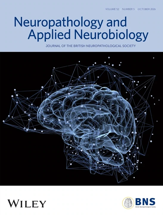 NEUROPATHOLOGY AND APPLIED NEUROBIOLOGY journal cover