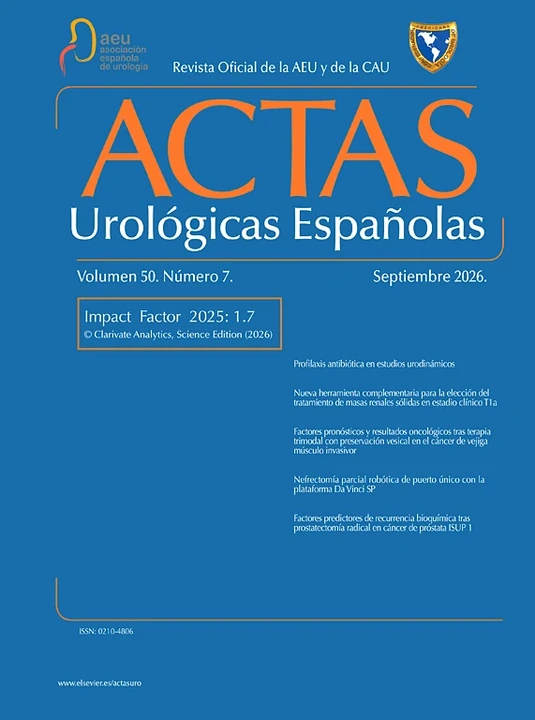 Actas Urologicas Espanolas 期刊封面