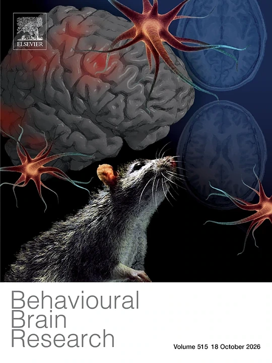 BEHAVIOURAL BRAIN RESEARCH journal cover