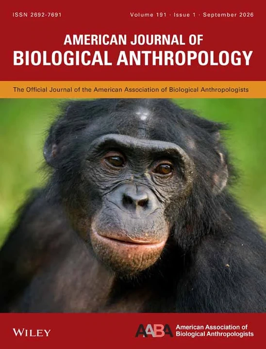 American Journal of Biological Anthropology journal cover