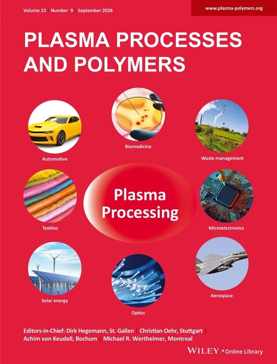 Plasma Processes and Polymers journal cover