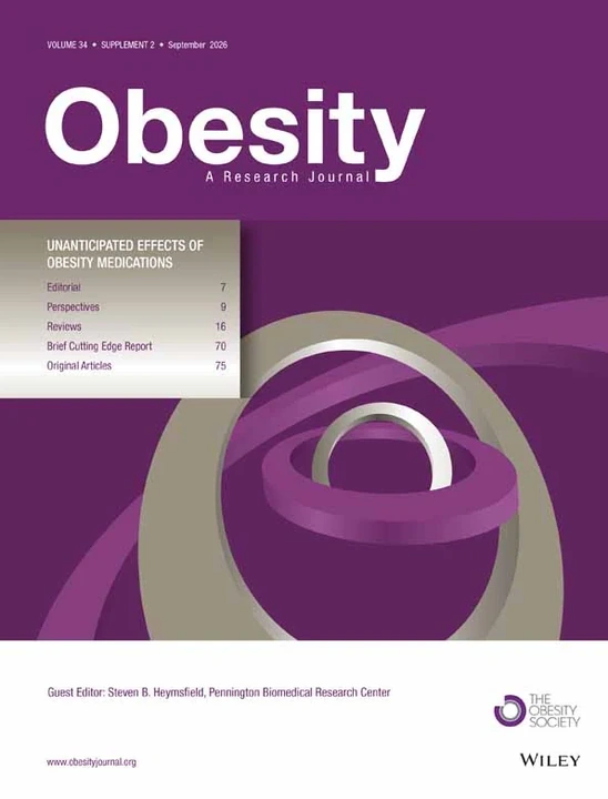 Obesity journal cover