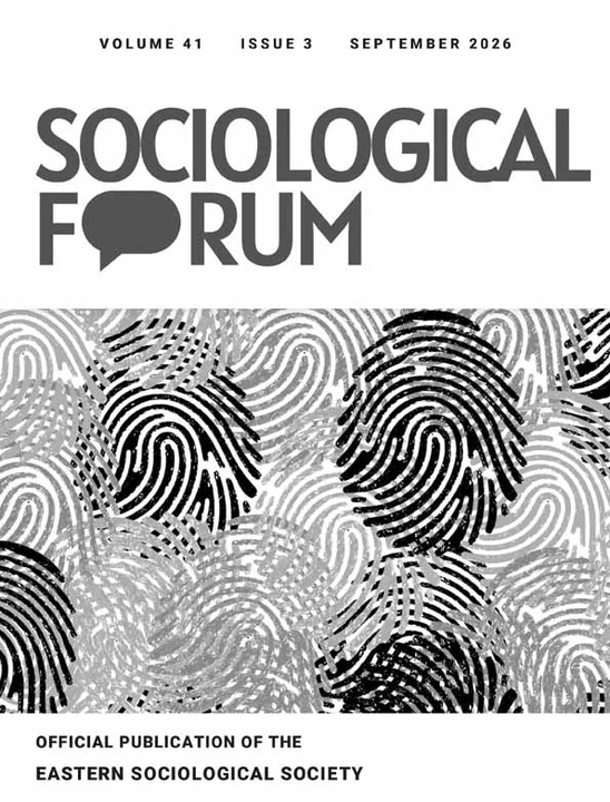 SOCIOLOGICAL FORUM journal cover