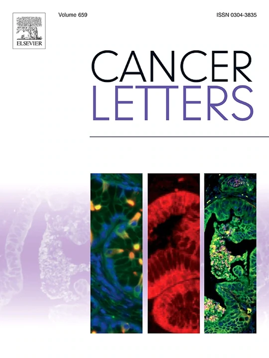 CANCER LETTERS journal cover