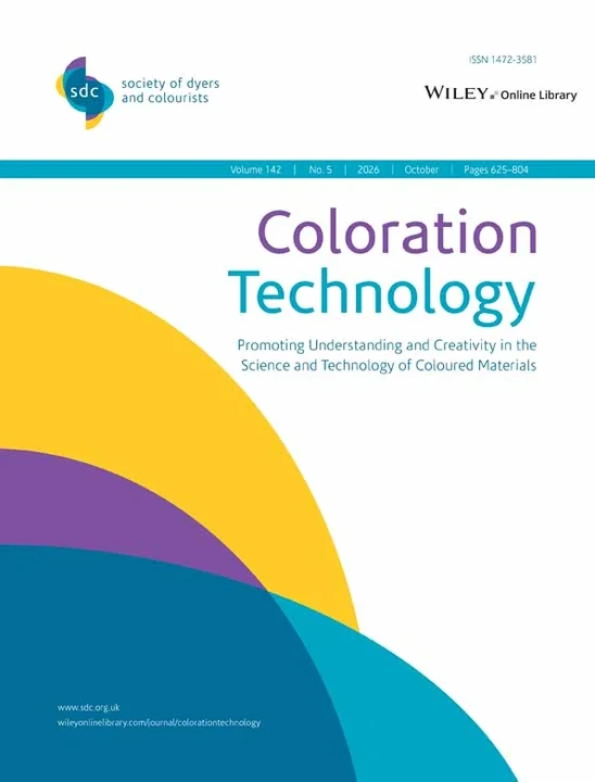 COLORATION TECHNOLOGY journal cover