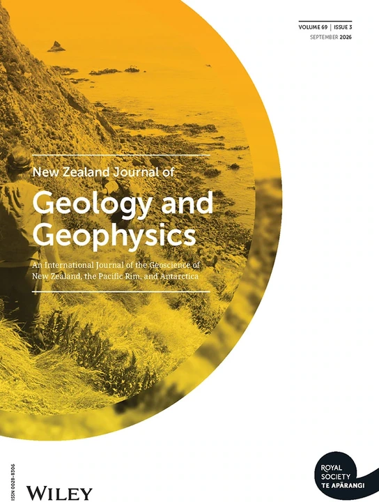 NEW ZEALAND JOURNAL OF GEOLOGY AND GEOPHYSICS journal cover