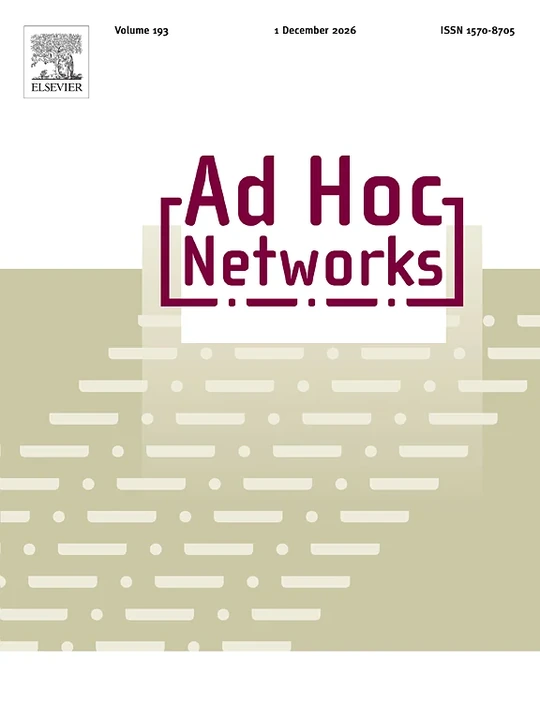 Ad Hoc Networks journal cover