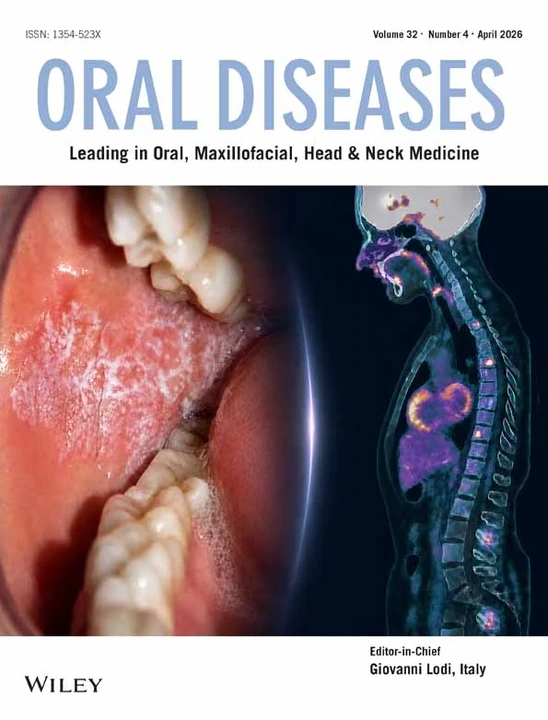 ORAL DISEASES journal cover