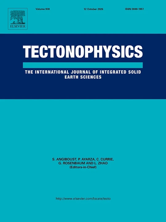 TECTONOPHYSICS 期刊封面