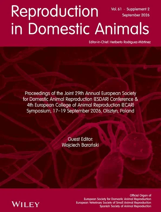 REPRODUCTION IN DOMESTIC ANIMALS 期刊封面