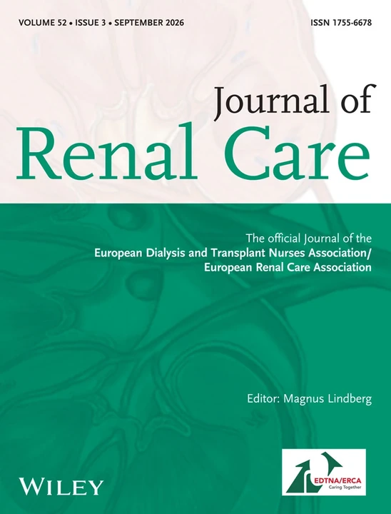 Journal of Renal Care journal cover