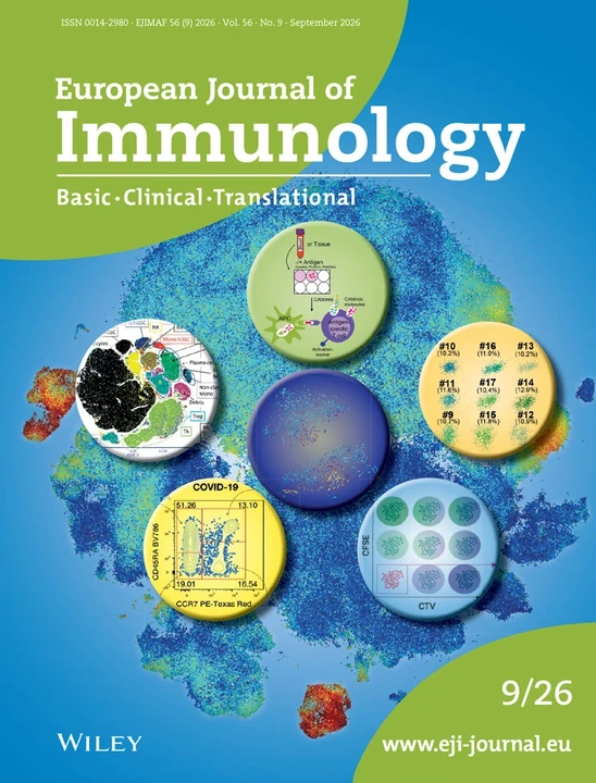 EUROPEAN JOURNAL OF IMMUNOLOGY journal cover