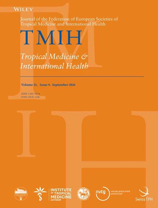 TROPICAL MEDICINE & INTERNATIONAL HEALTH journal cover