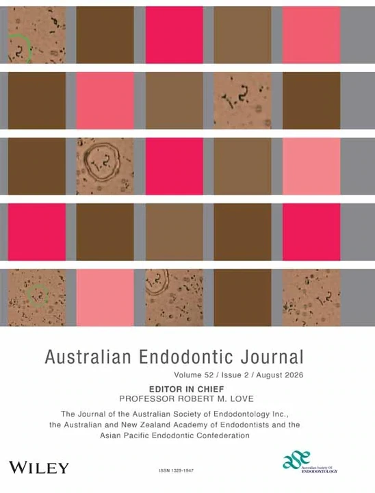 Australian Endodontic Journal journal cover