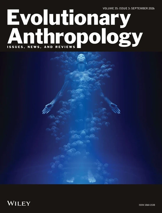 EVOLUTIONARY ANTHROPOLOGY journal cover