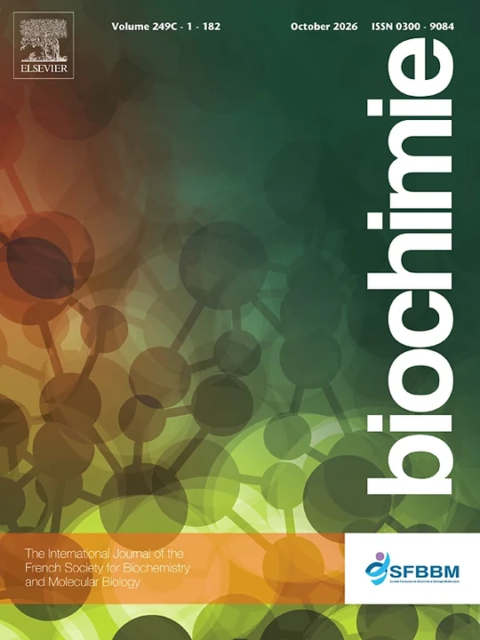 BIOCHIMIE 期刊封面