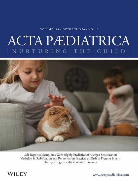 ACTA PAEDIATRICA journal cover