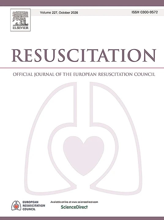 RESUSCITATION journal cover