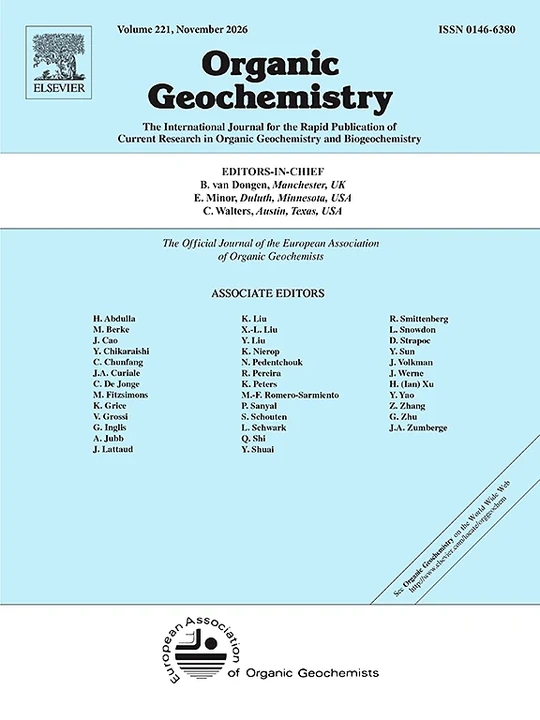 ORGANIC GEOCHEMISTRY journal cover