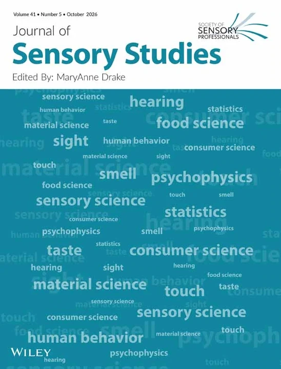 JOURNAL OF SENSORY STUDIES 期刊封面