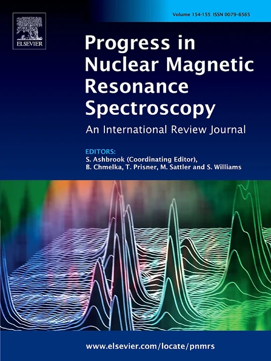 PROGRESS IN NUCLEAR MAGNETIC RESONANCE SPECTROSCOPY 期刊封面