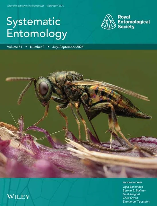 SYSTEMATIC ENTOMOLOGY 期刊封面