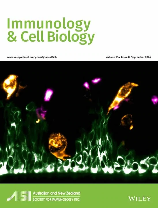 IMMUNOLOGY AND CELL BIOLOGY journal cover