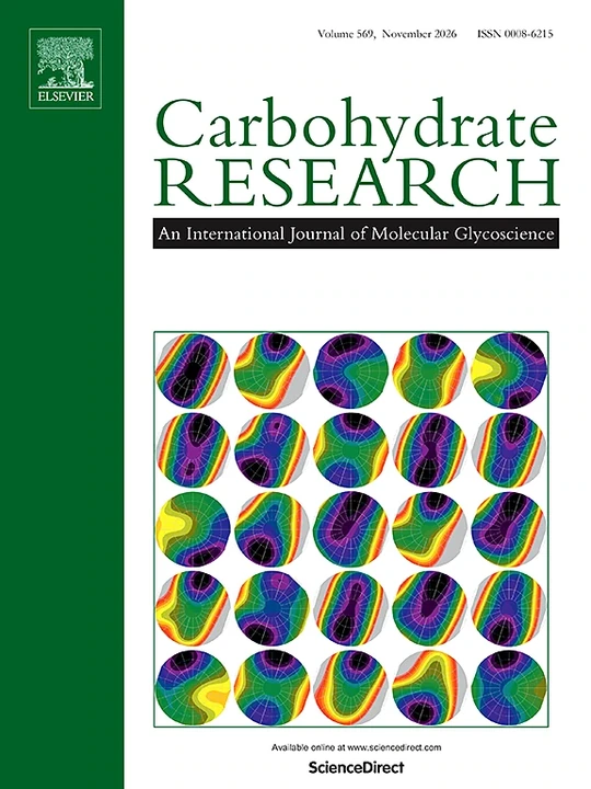 Carbohydrate Research journal cover