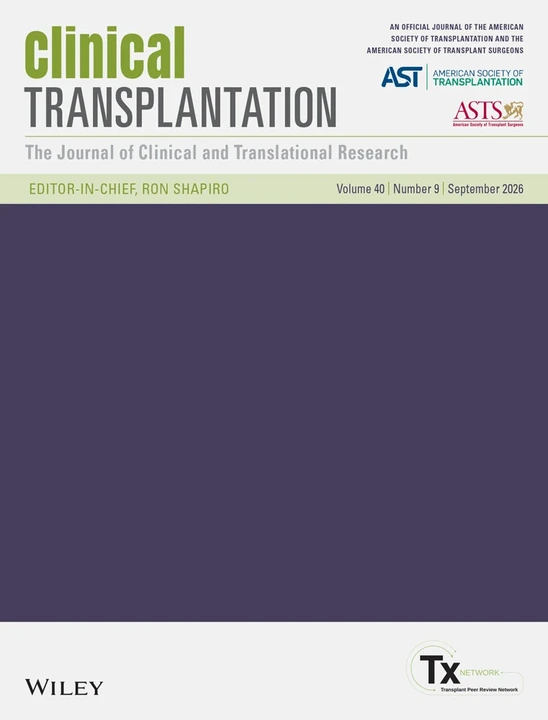 CLINICAL TRANSPLANTATION journal cover