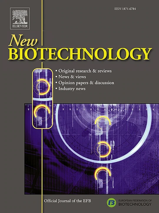 New Biotechnology journal cover